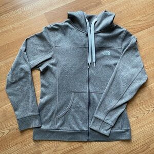 Women’s North Face zip up hoodie.
